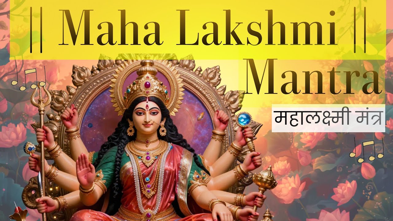 अत्यंत सुरीले स्वर 2026 | Powerful Wealth Attracting MahaLakshmi Mantra | महालक्ष्मी मंत्र #mantra