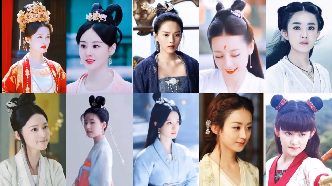 Làm tóc cosplay phim cổ trang Trung  |Hairdresser cosplay film Chinese ancient costume -Nhã Di Các