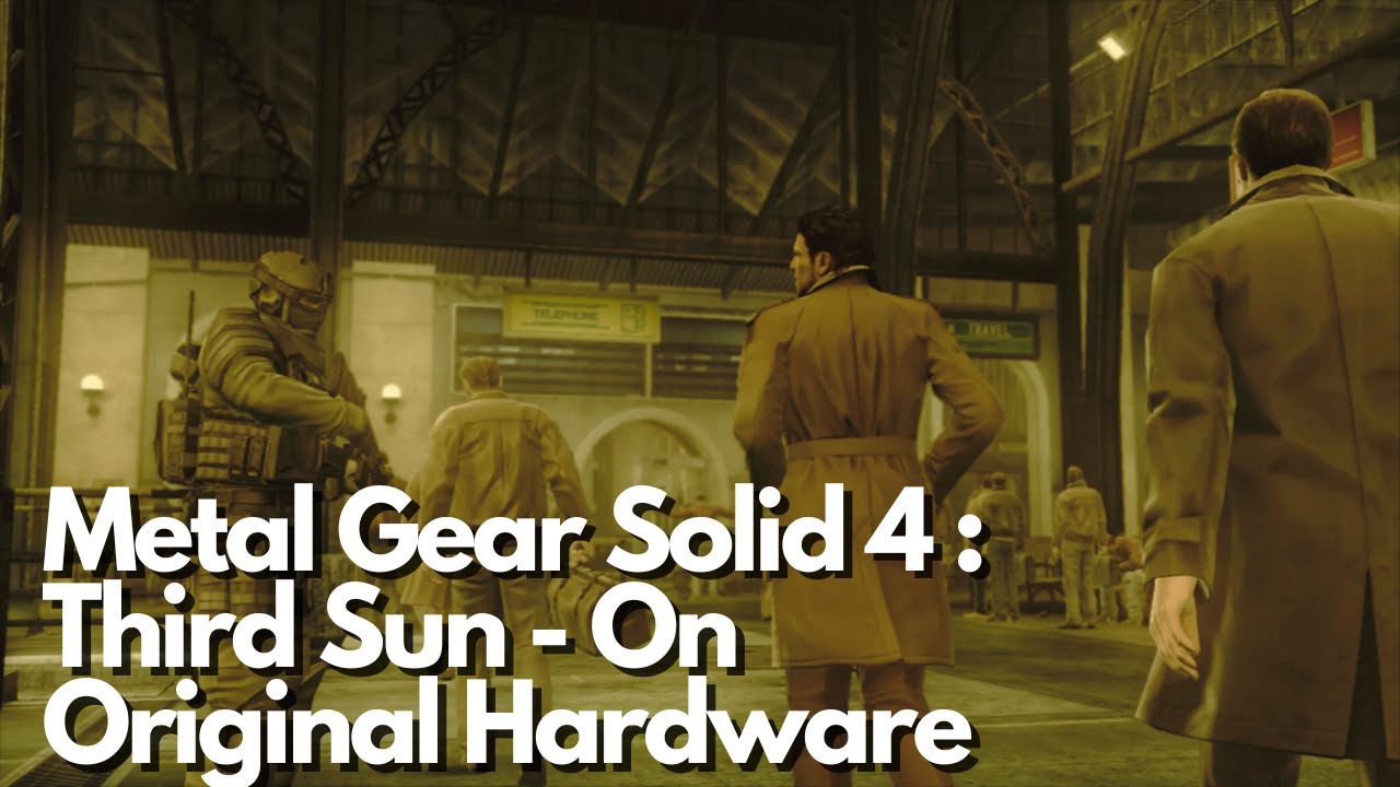 Metal Gear Solid 4 LIVE – Act 3: Third Sun | Playing on 17-Year-Old PS3