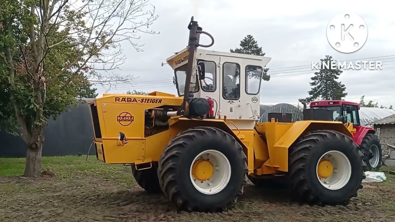 RÁBÁK indulása a munkába 2db. RÁBA STEIGER 250./MTZ Agro Vlog./2022.