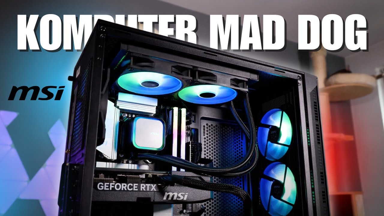 SOLIDNY GOTOWY PC? Sprawdzam komputer MAD DOG z podzespołami MSI