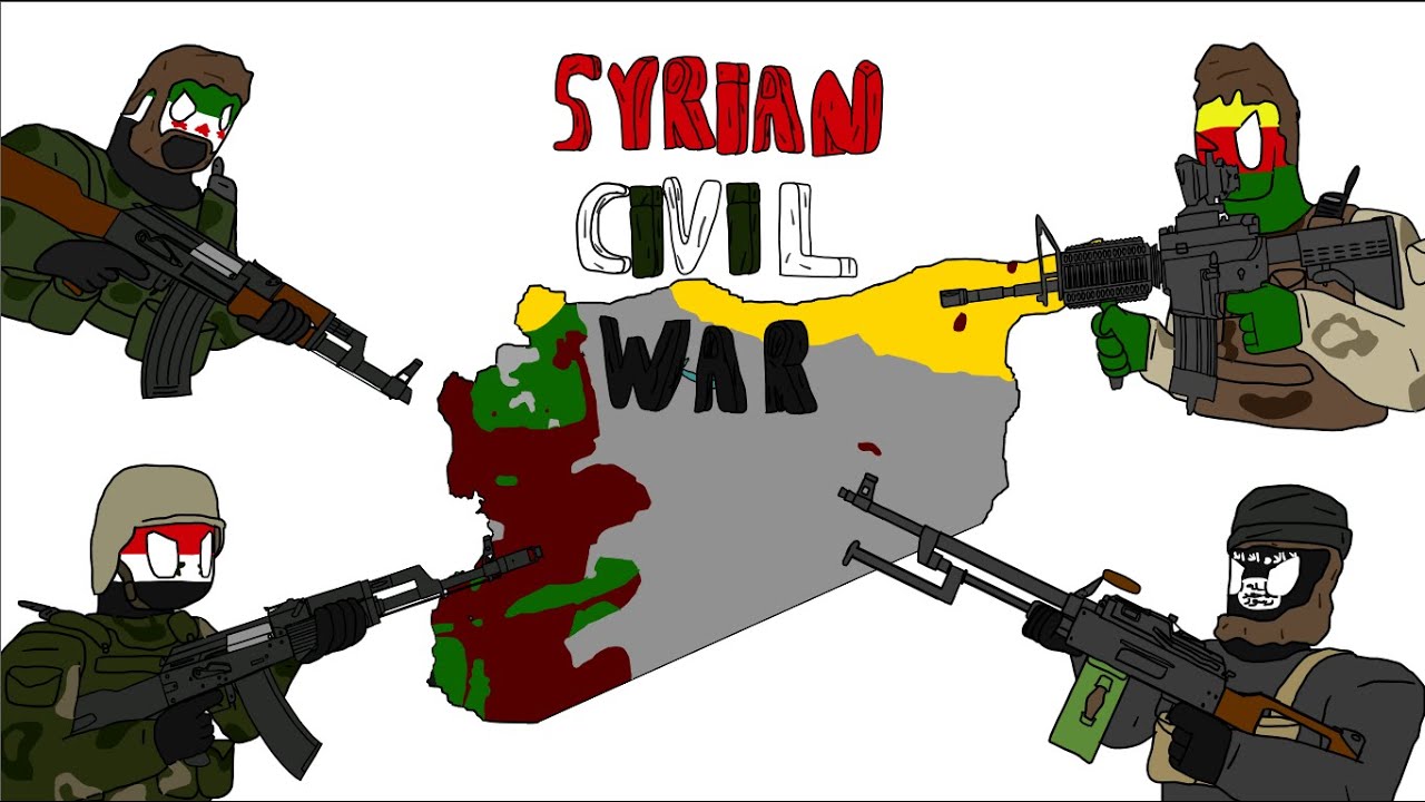 syrian civil war (2011-present) [animated]