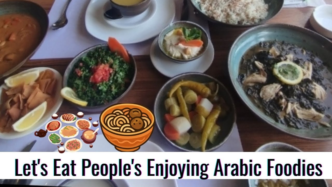 Let's Eat Peoples Enjoying Arabic Foodies #arabicfoods  #eating  #ideaskotv 