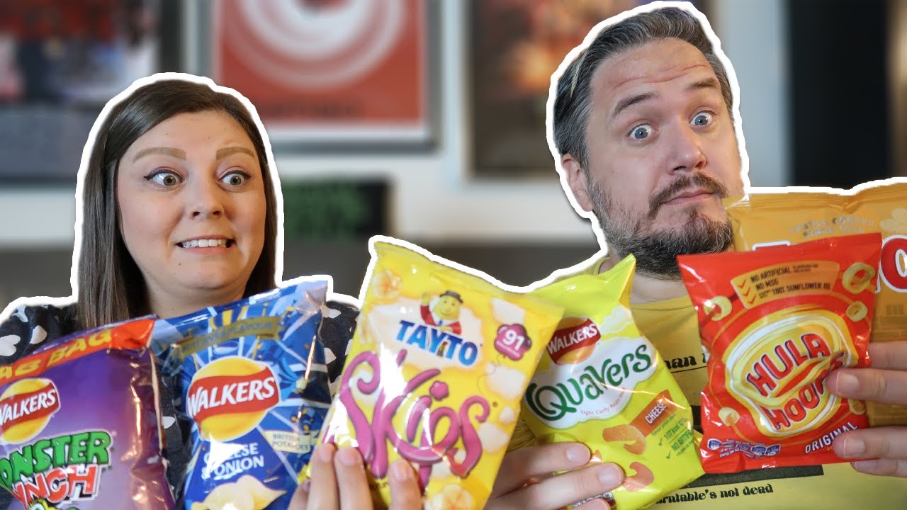 Americans Try British Chips/Crisps for the First Time