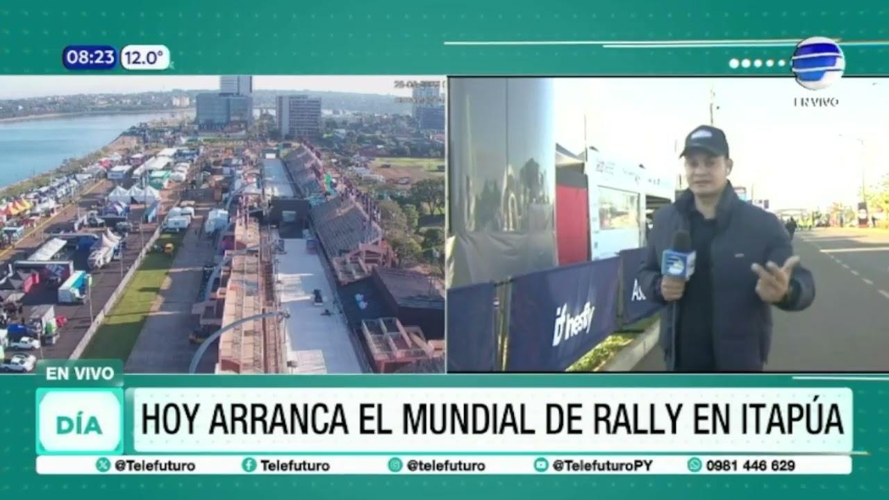 Arranca el Mundial de Rally en Itapúa