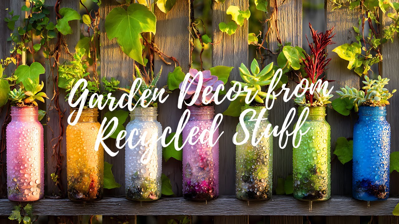 Trash to Treasure: GENIUS Summer Garden Decor Ideas | Budget-Friendly Recycled Outdoor DIY