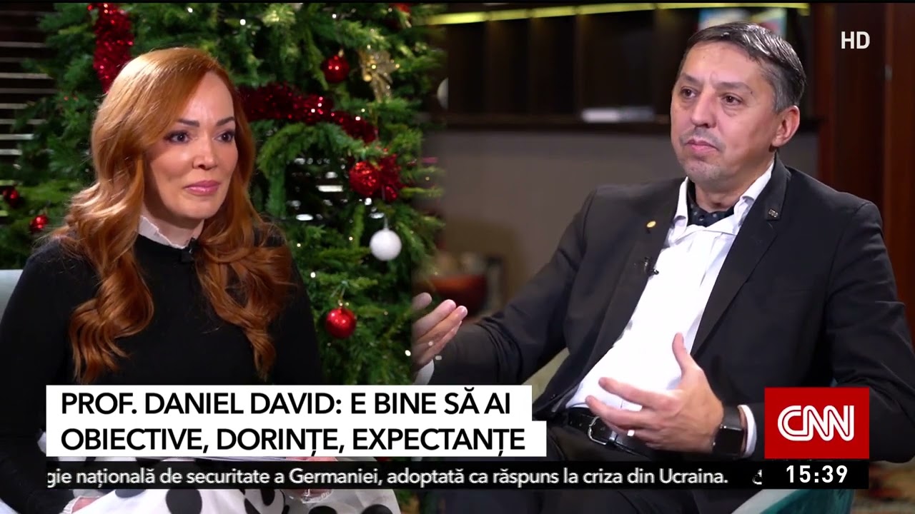 Prof Daniel David: Comportamentul meu este bun, deștept, nu eu ca persoană. Eu doar exist