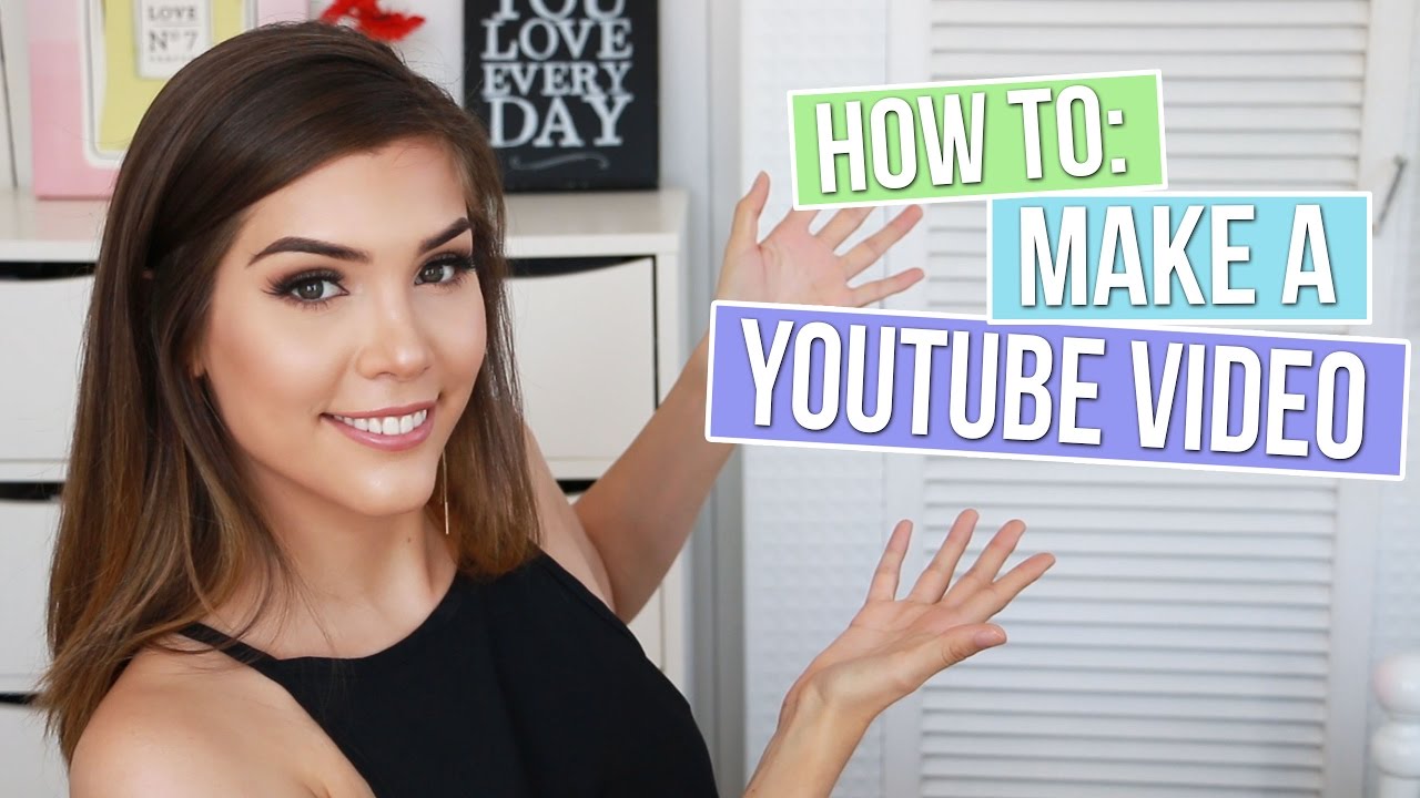 HOW TO MAKE A YOUTUBE VIDEO: My Filming Setup + Software | Katerina Williams