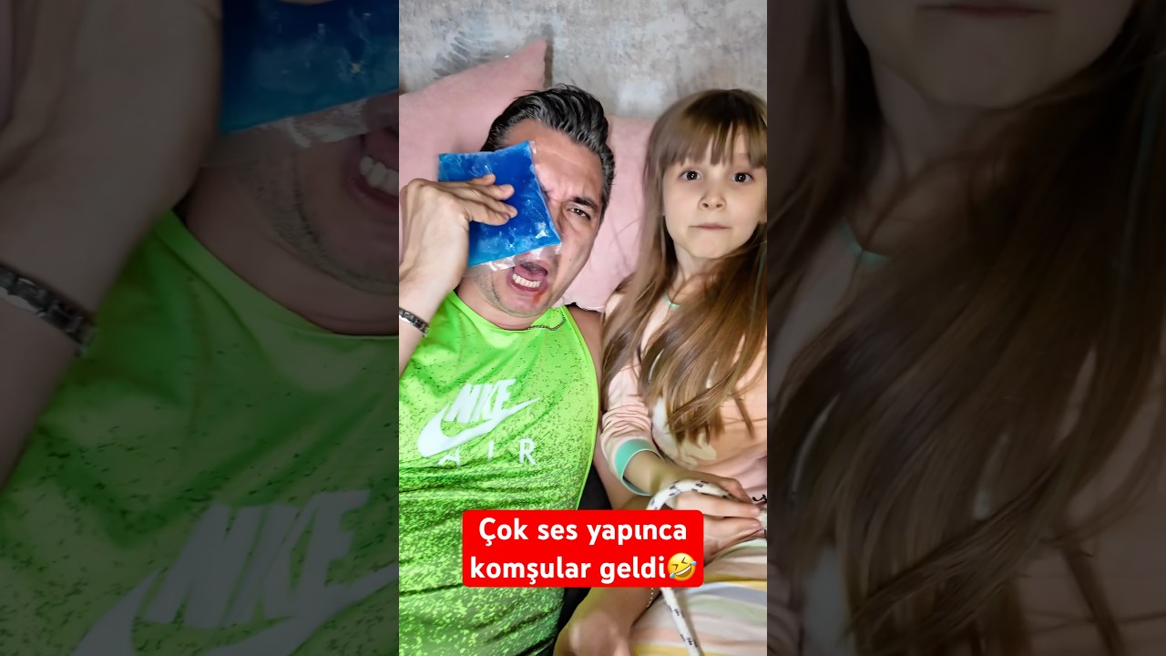 &Ccedil;ok ses yapınca komşular geldi🤣 #shorts #komedi #keşfet #viralvideo