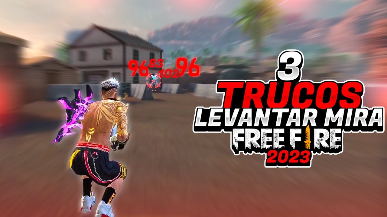 3 TRUCOS QUE NECESITAS APLICAR SI QUIERES LEVANTAR MIRA Y DAR TODO ROJO!! - Free Fire