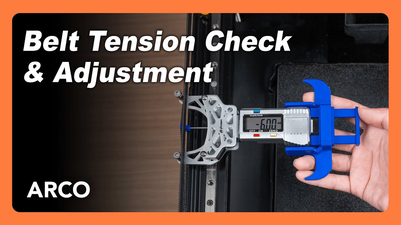 ARCO - Belt Tension Check & Adjustment — Phrozen 3D Printer