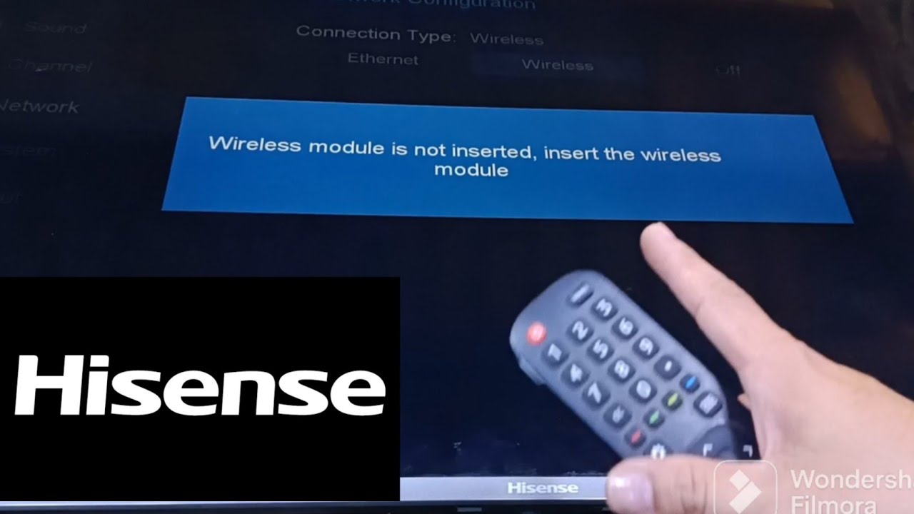 HISENSE SMART TV WIFI MODULE PROBLEM