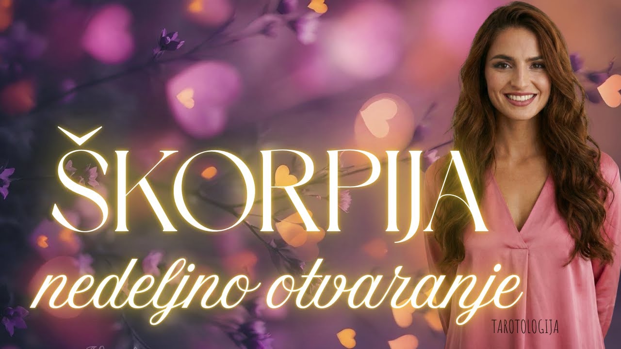 ŠKORPIJA Moćna nedelja💥 Ko ne valja, leti napolje!| Nedeljno tarot citanje 26.01-31.01