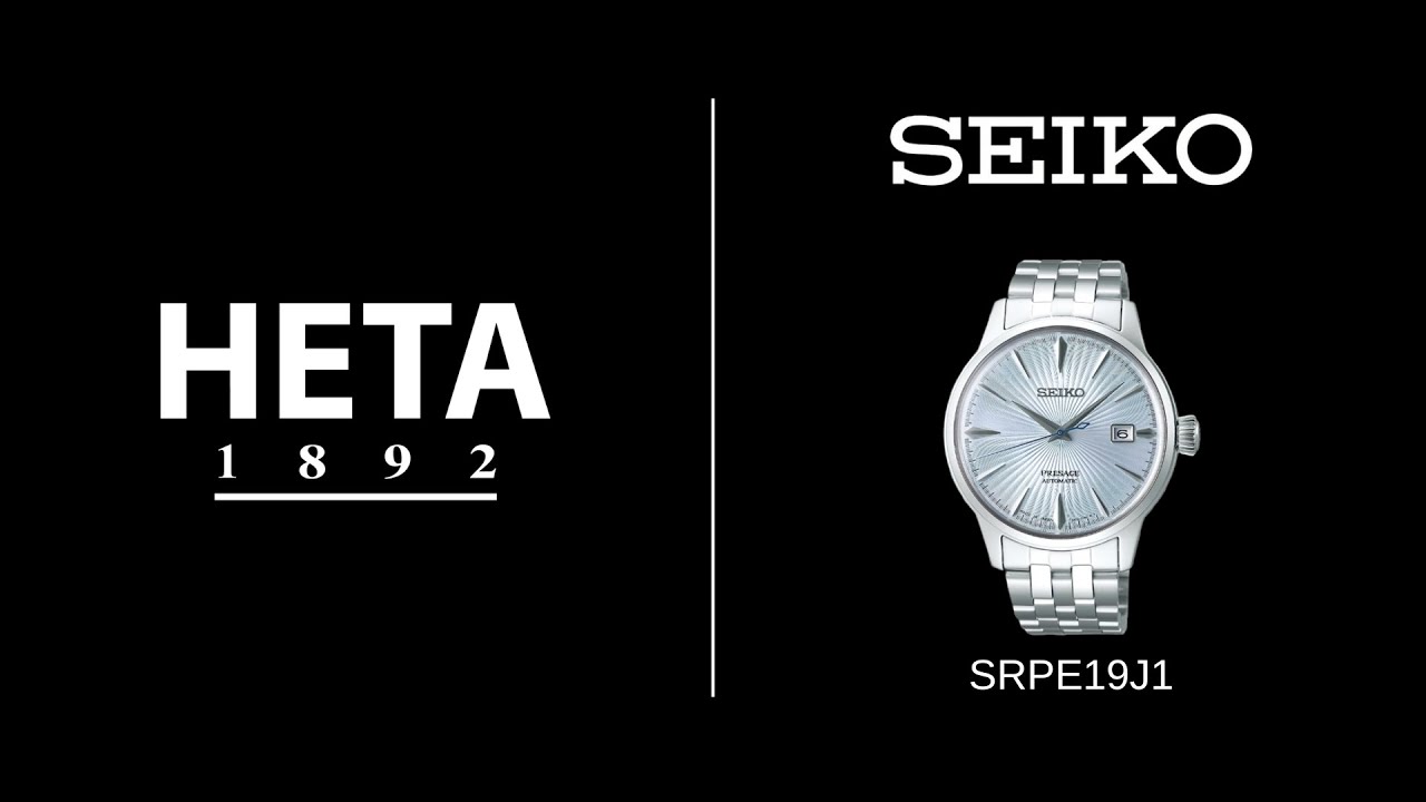 SEIKO - SRPE19J1 - HETA 1892