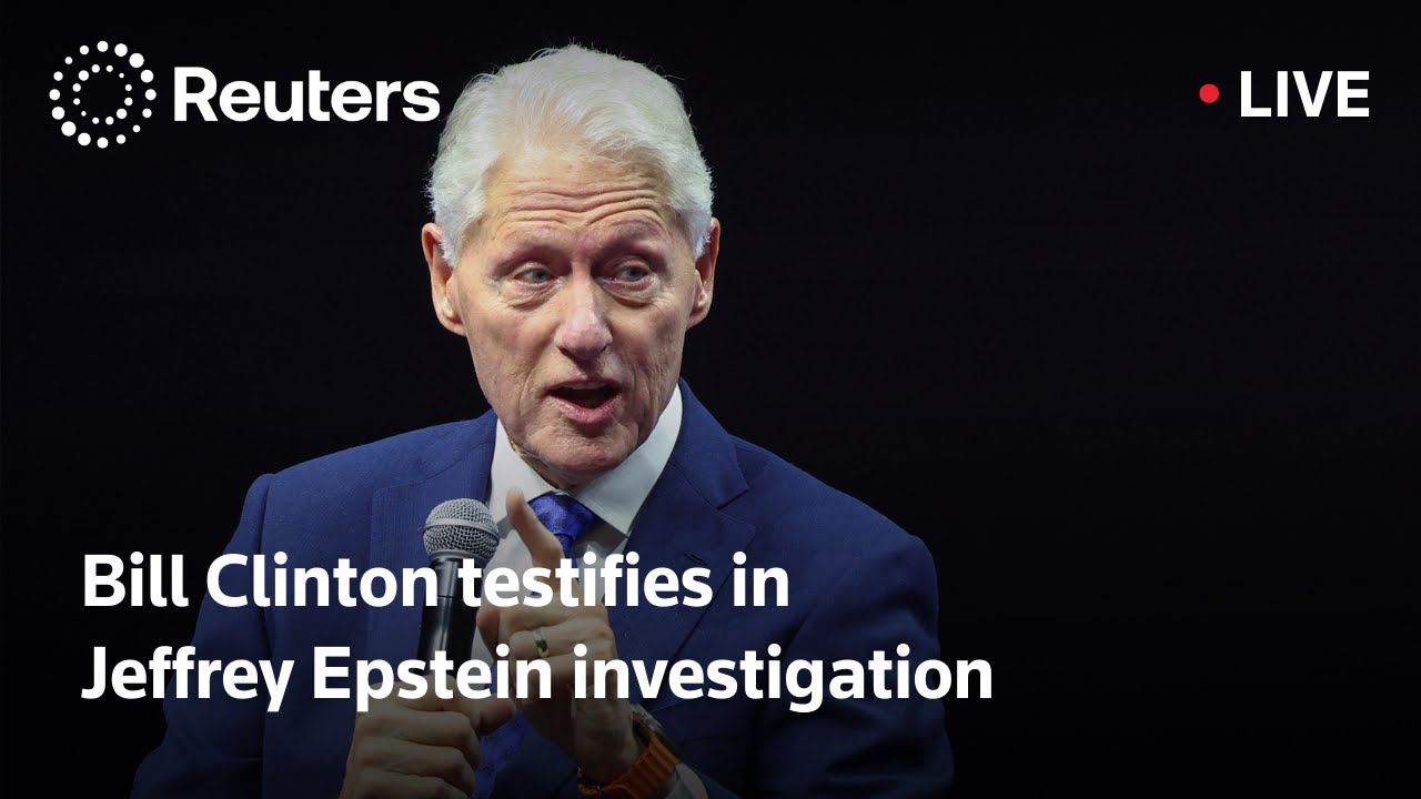 LIVE: Bill Clinton testifies in Epstein investigation