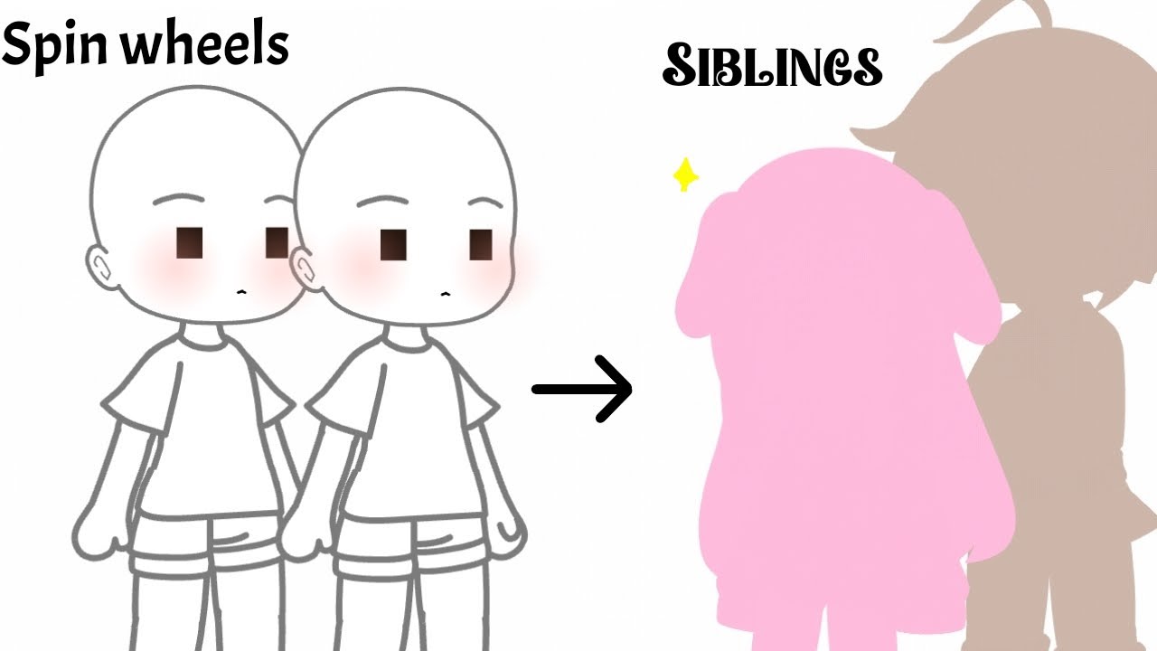 Gacha spin wheels oc challenge | Siblings | Gacha nox |