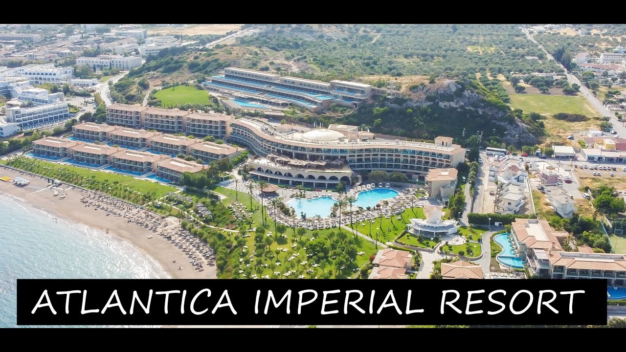 ATLANTICA IMPERIAL RESORT | HOTEL TOUR | SUMMER 2022 | RHODES, GREECE | WALK WITH US