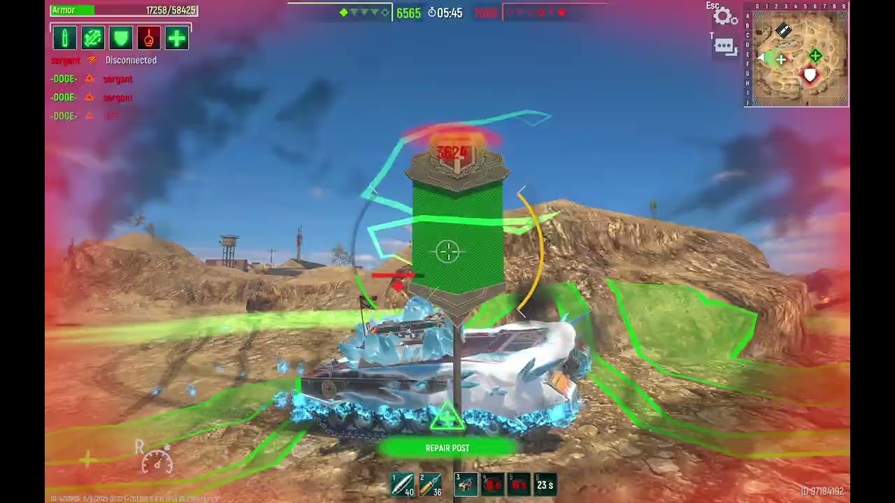 1 vs 3 -- Tank Force GamePlay