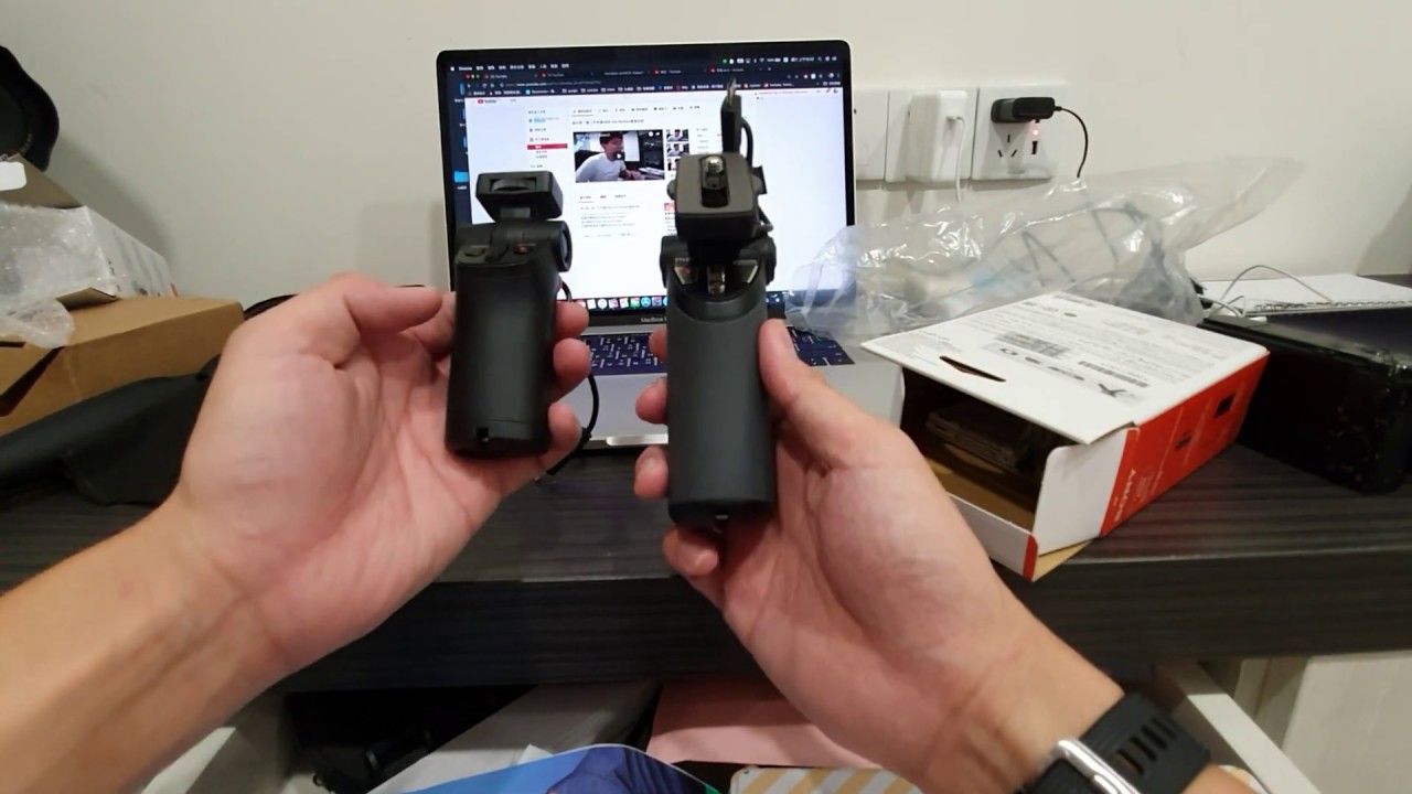 爸買的｜Sony VCT-SGR1 vs GP-VPT1開箱｜Vlog腳架