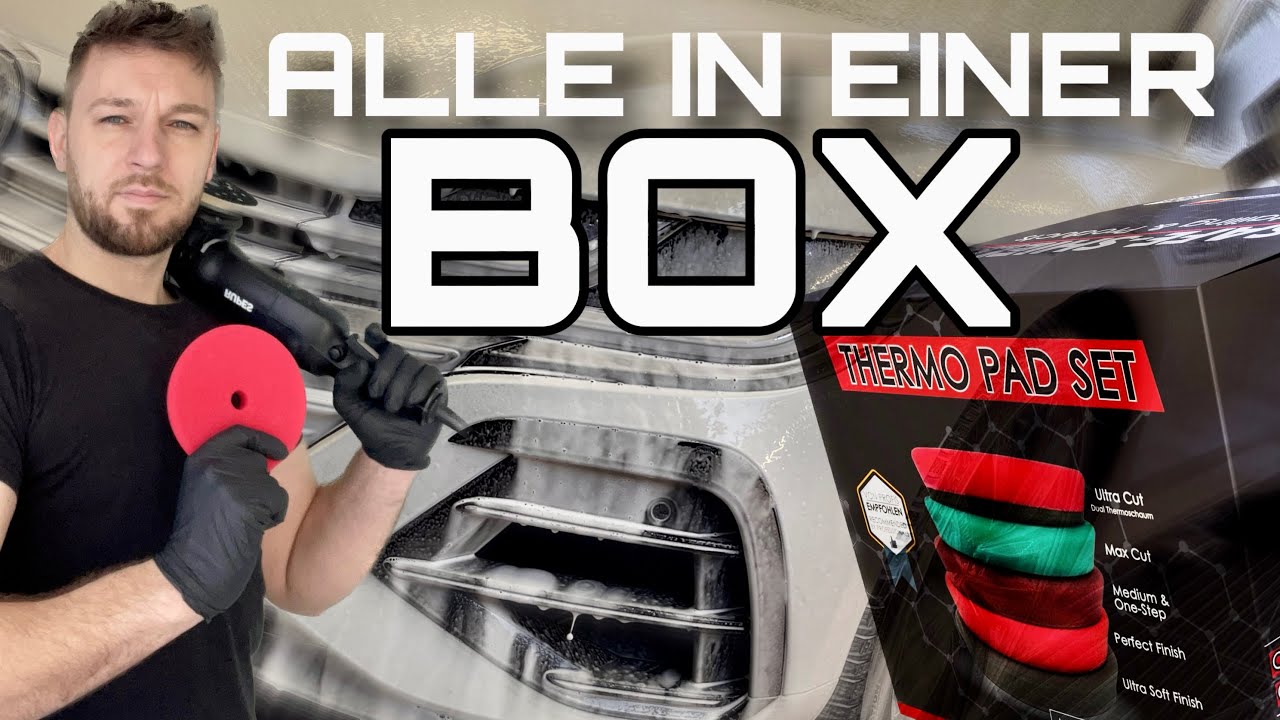 Safe Shield THERMO-POLIERPAD-BOX für EINSTEIGER & PROFIS ! VW ARTEON R  Fahrzeug-Aufbereitung