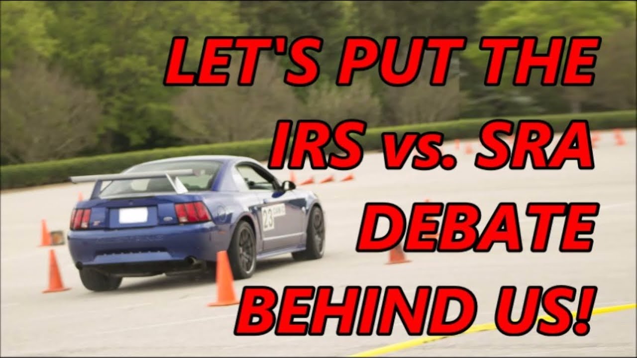 5 причин, почему спор &laquo;IRS против SRA для автокросса&raquo; 79-04 MUSTANG беспредметен