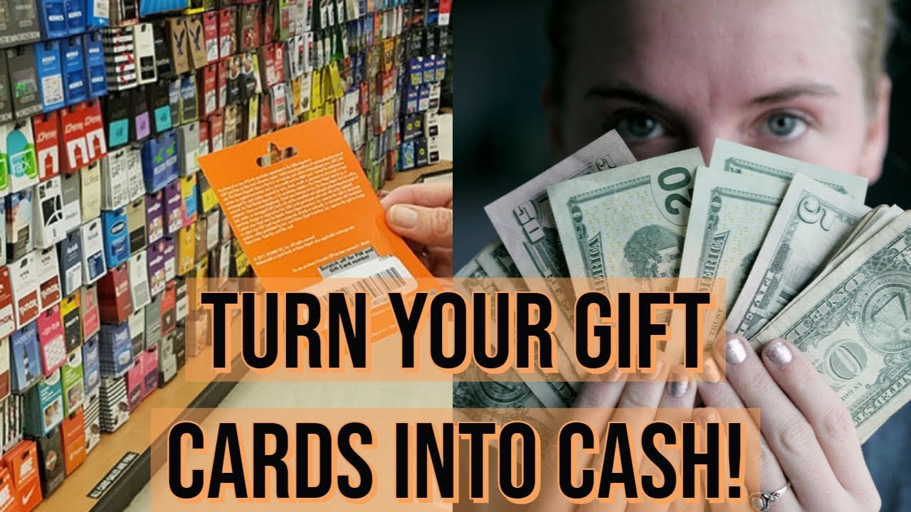 Make money fast by turning your gift cards into cash!