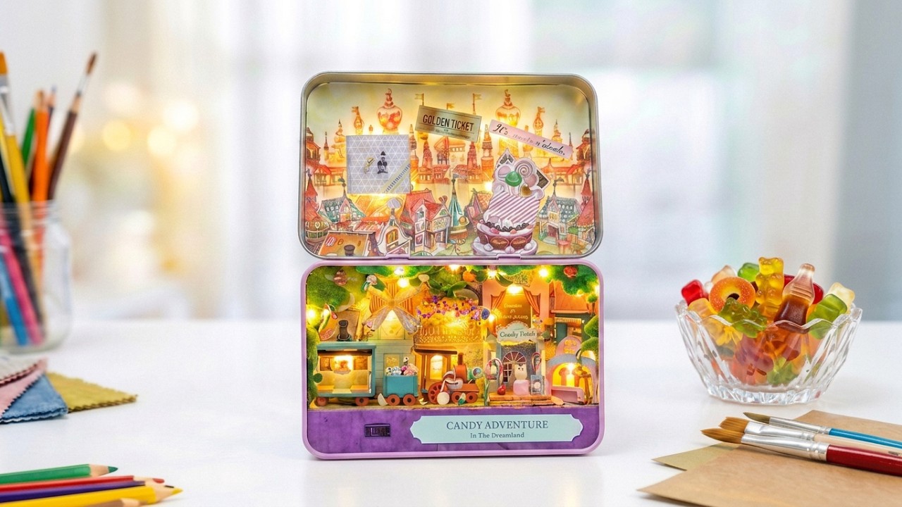 Candy Adventure 🍬 TUTO DIY miniature dollhouse Crafts & co