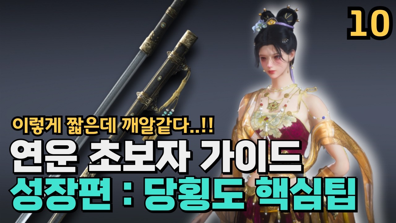 연운 공략 당횡도 이것만 보면 됩니다!! 초간단 핵심 팁