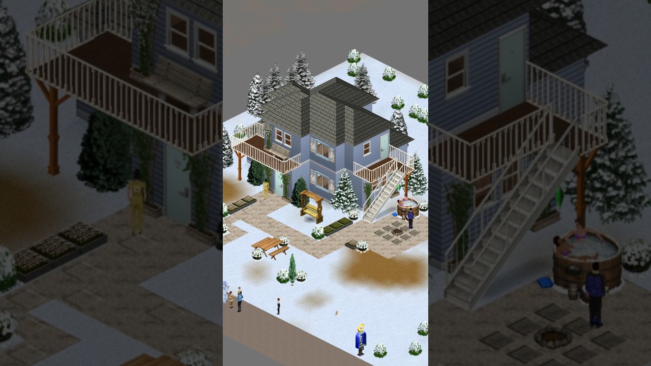 Let's build a house in The Sims 1 #thesims #eapartner
