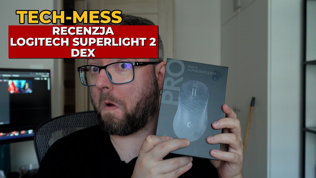 Ergonomiczna myszka od Logitech? - Recenzja Logitech Superlight 2 DEX