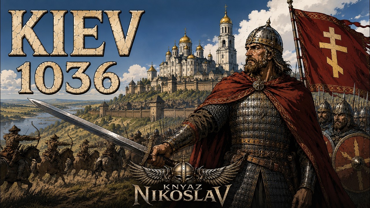 KIEV 1036 | How Rus Finally Crushed Pechenegs | KNYAZ NIKOSLAV