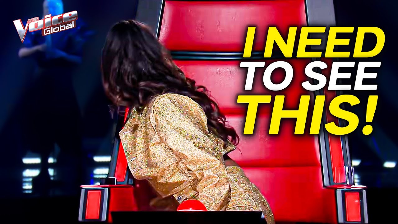Coaches Couldn't Resist... They PEEKED! | The Voice Global