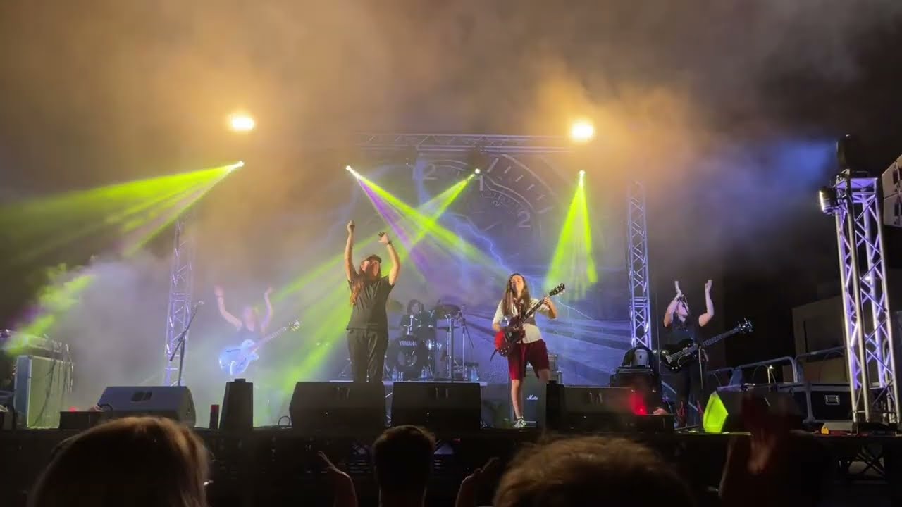 YOU SHOOK ME ALL NIGHT LONG - DRESS IN BLACK