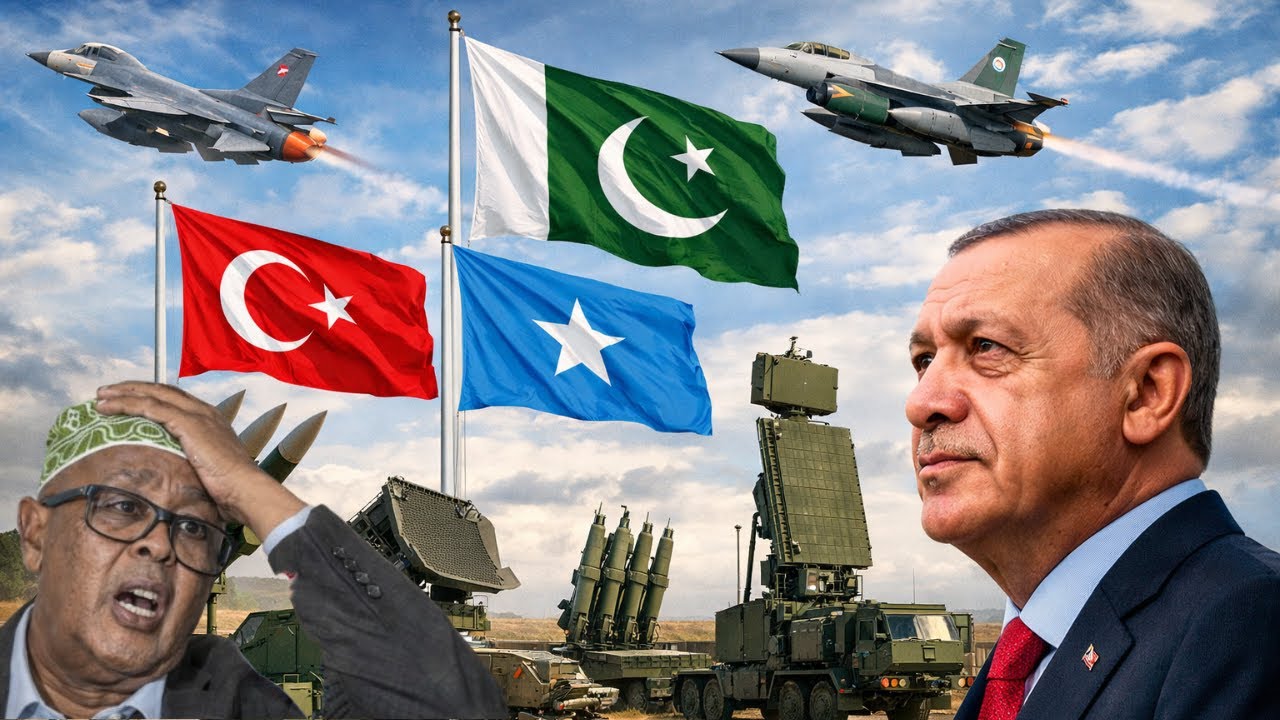 Diyaaradaha Paakistan Keentay Soomaliya Oo Ka Yaabiyay ISR & Erdogan ALSISI Oo Dagaya SLand