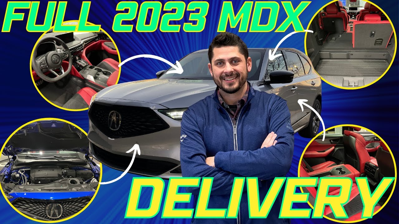 Полная поставка Acura MDX 2023 года