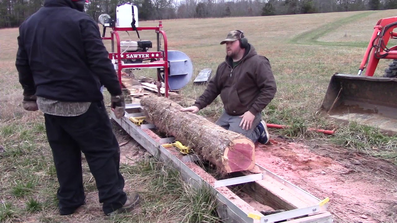 Milling Cedar - Hudson Sawyer