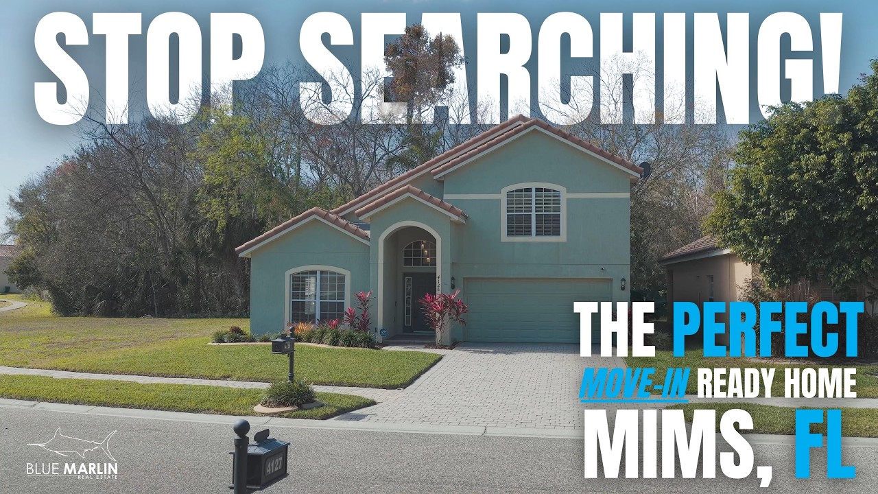 Stop Searching! 🏠 The Perfect Move-In Ready Home in Mims, FL