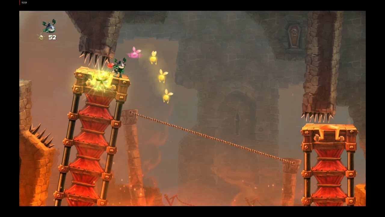 Rayman Legends Capítulo 06 Estou em Casa em Origins  Por DSMGamer - Randeon RX 560 4GB