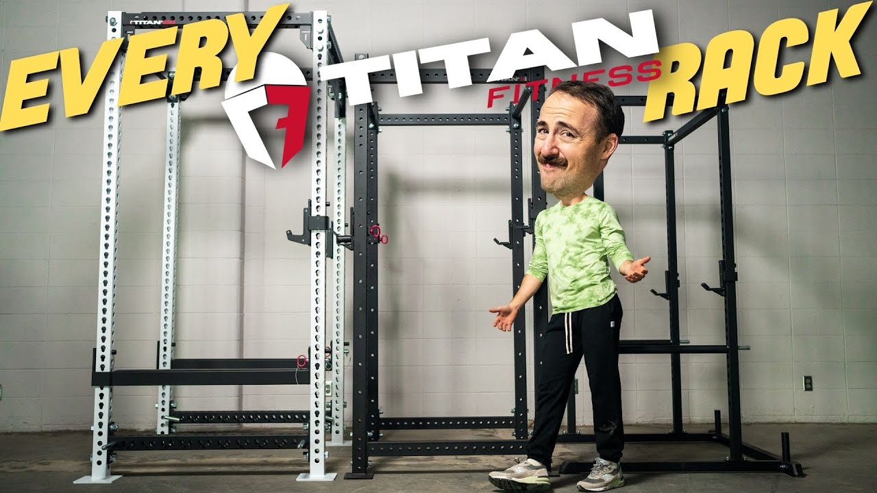 Обзор ВСЕХ стоек для приседаний Titan Fitness - серий T2, T3, X3 и TITAN!
