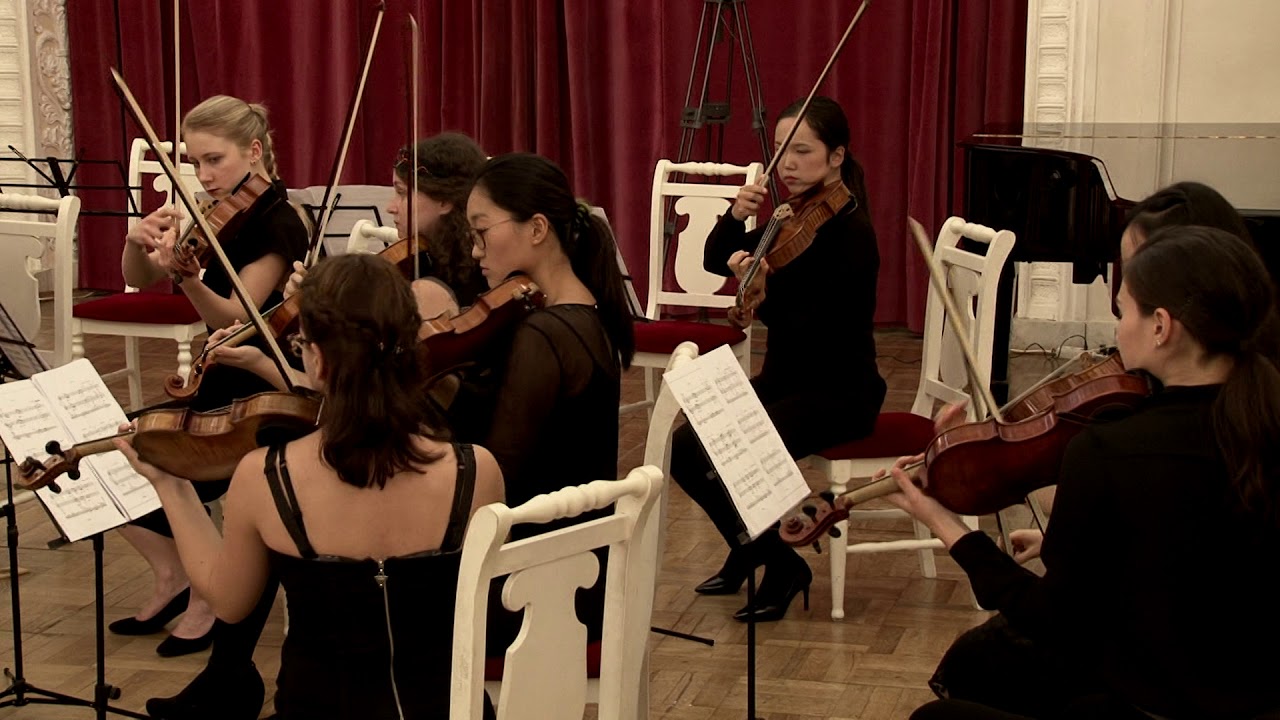 A. Webern – Five Movements for String Quartet, op. 5, I. Heftig bewegt
