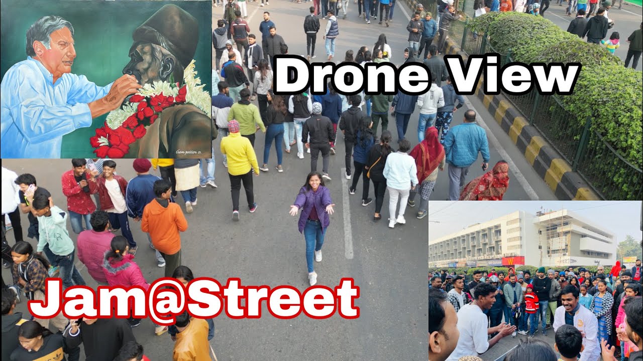 Jamstreet In Jamshedpur 2022 || Drone View || Shabnam Bari Vlog