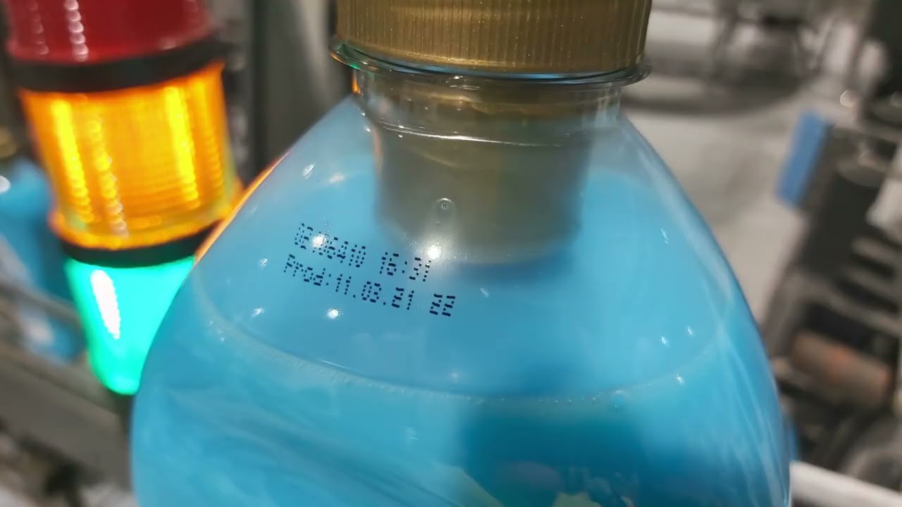 Videojet 1880+ in action at detergent manufacturer | Getra Industrial Coding