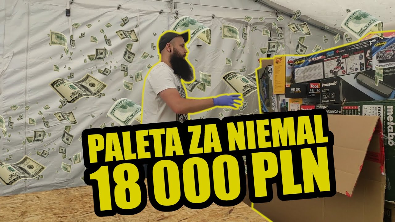 NAJDROŻSZA PALETA W INTERNECIE- ROZPAKOWALIŚMY PALETE RETURN