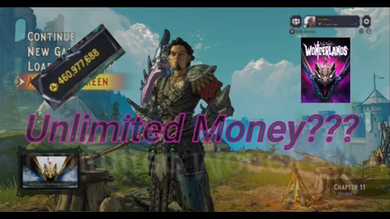 Wonderlands infinite money!!