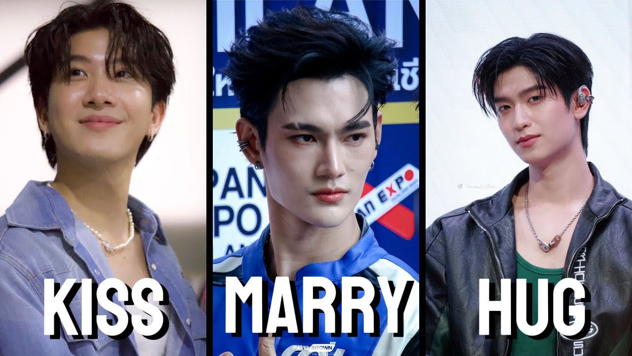 Kiss marry hug thai BL actors editions