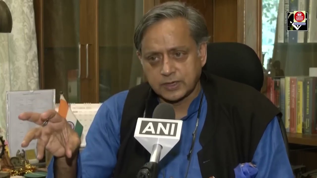 Shashi Tharoor Articulates Reasons Behind Congress' Pro-Palestine Stance