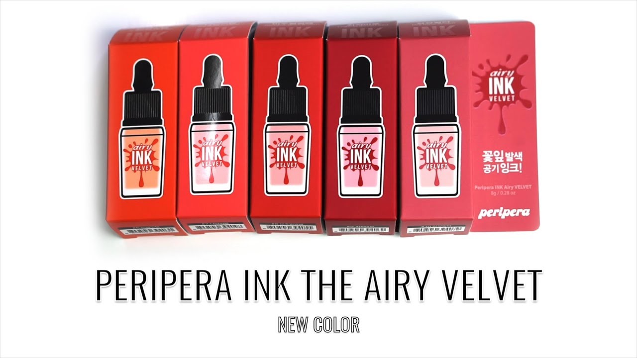 [Heiley] 헤일리뷰 페리페라 잉크 더 에어리 벨벳 신상 컬러 리뷰 Peripera ink the airy velvet new color review