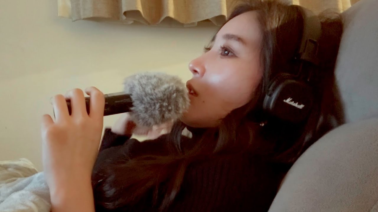 【ASMR】雑談と子守唄。whispers,lullaby