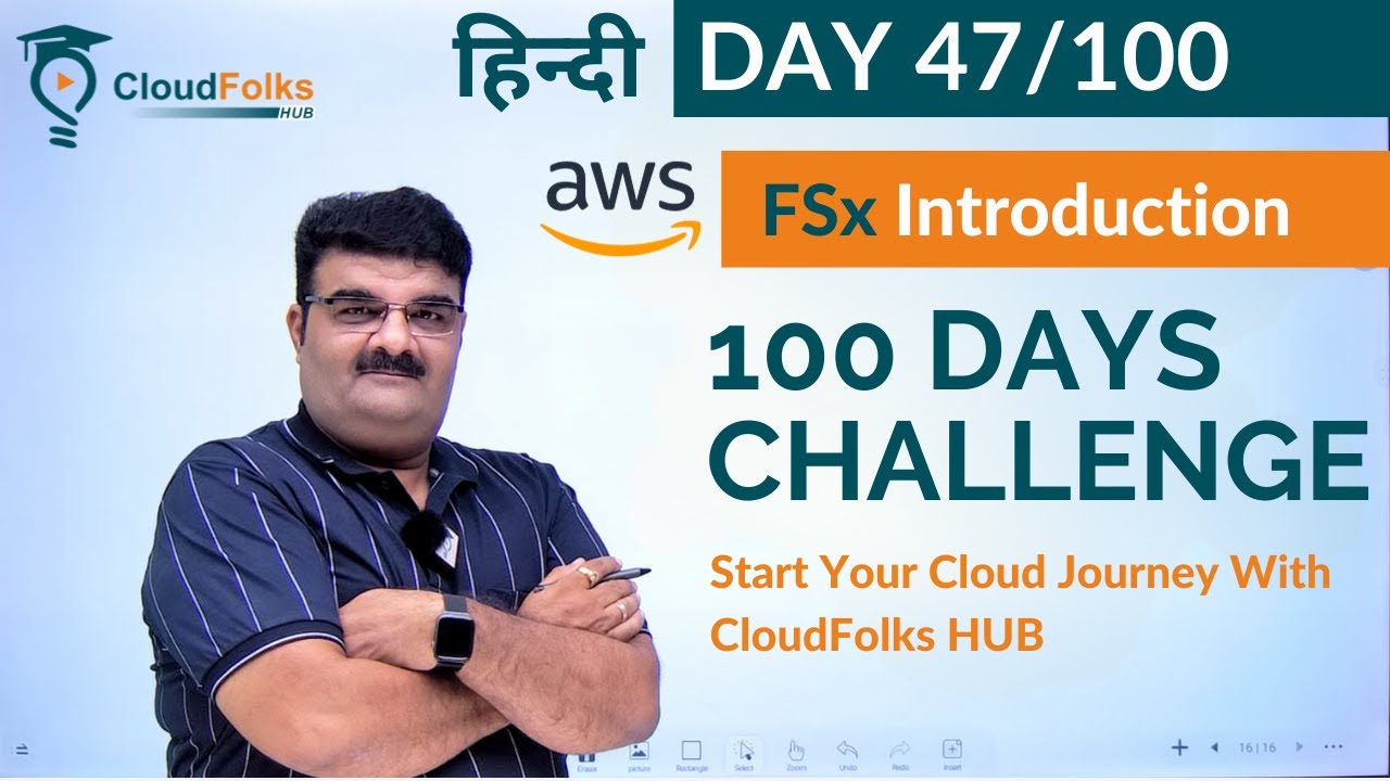 Day 47/100 | What is Fsx in aws ? | Shared storage for Windows OS | Tips for SAA-C03 Exam | Hindi