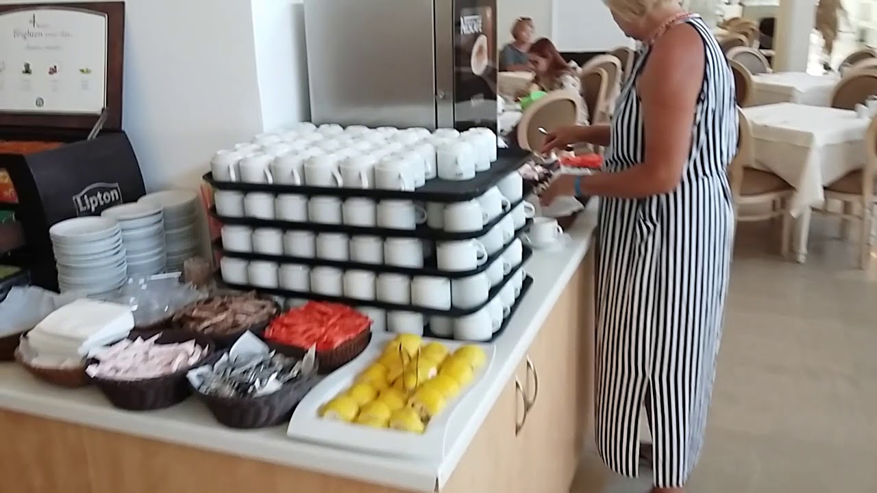 Греция,о.Эвия.Обед в ресторане.ОтельBomo Palmariva Beach Hotel 4 +.